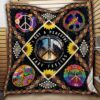 Hippie Signs Quilt Th794  Quilt